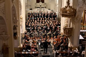 Chor und Orchester der Andreaskirche bei einem Konzert