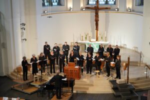 Ensemble provocale Düsseldorf bei einem Konzert in der Johanneskirche