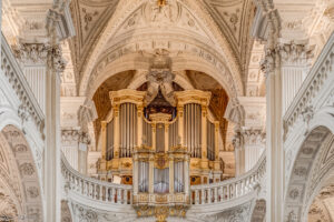 Die Orgel der Andreaskirche in der Düsseldorfer Altstadt