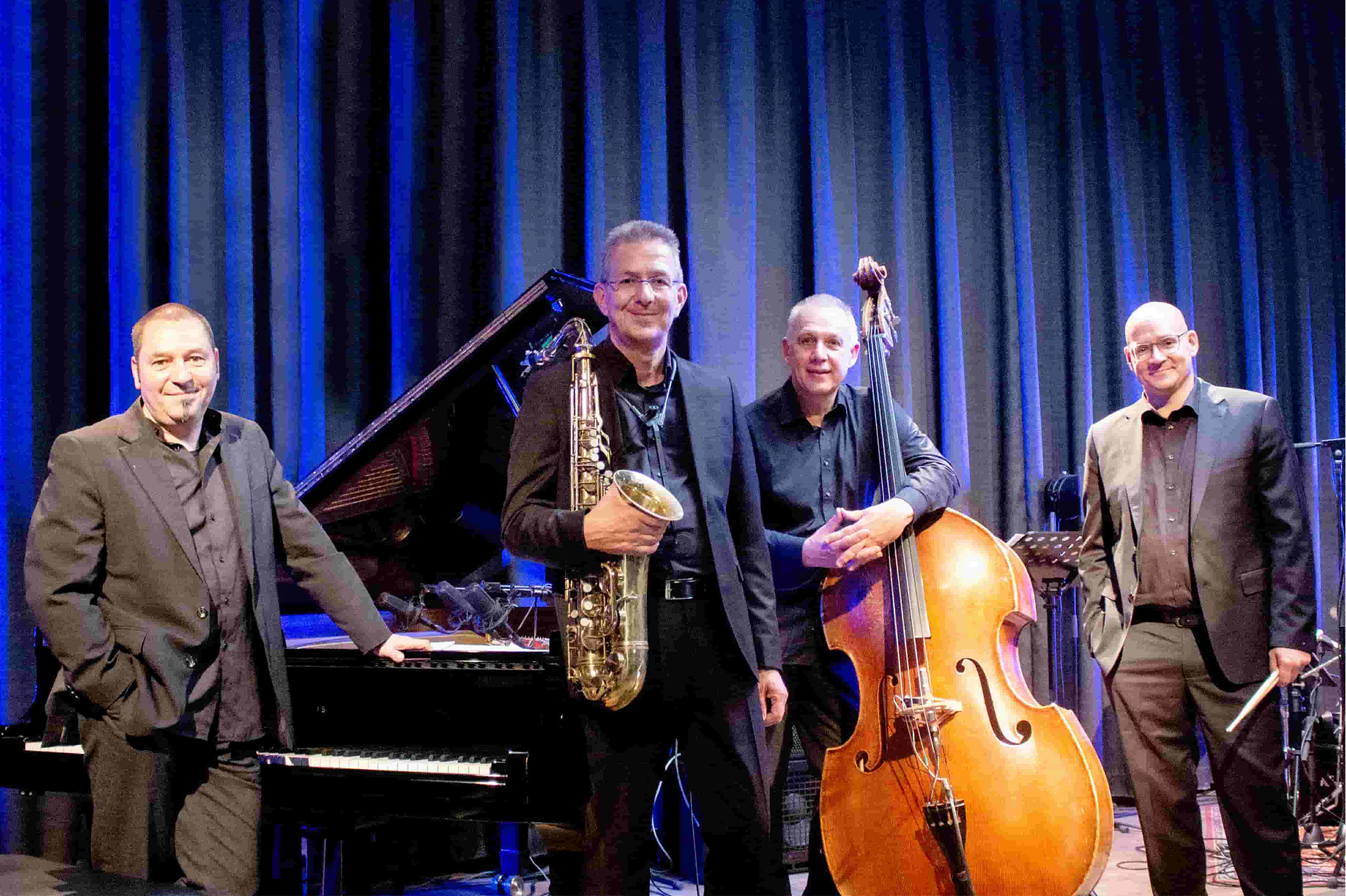 Das Romano Schubert Quartett an ihren Instrumenten