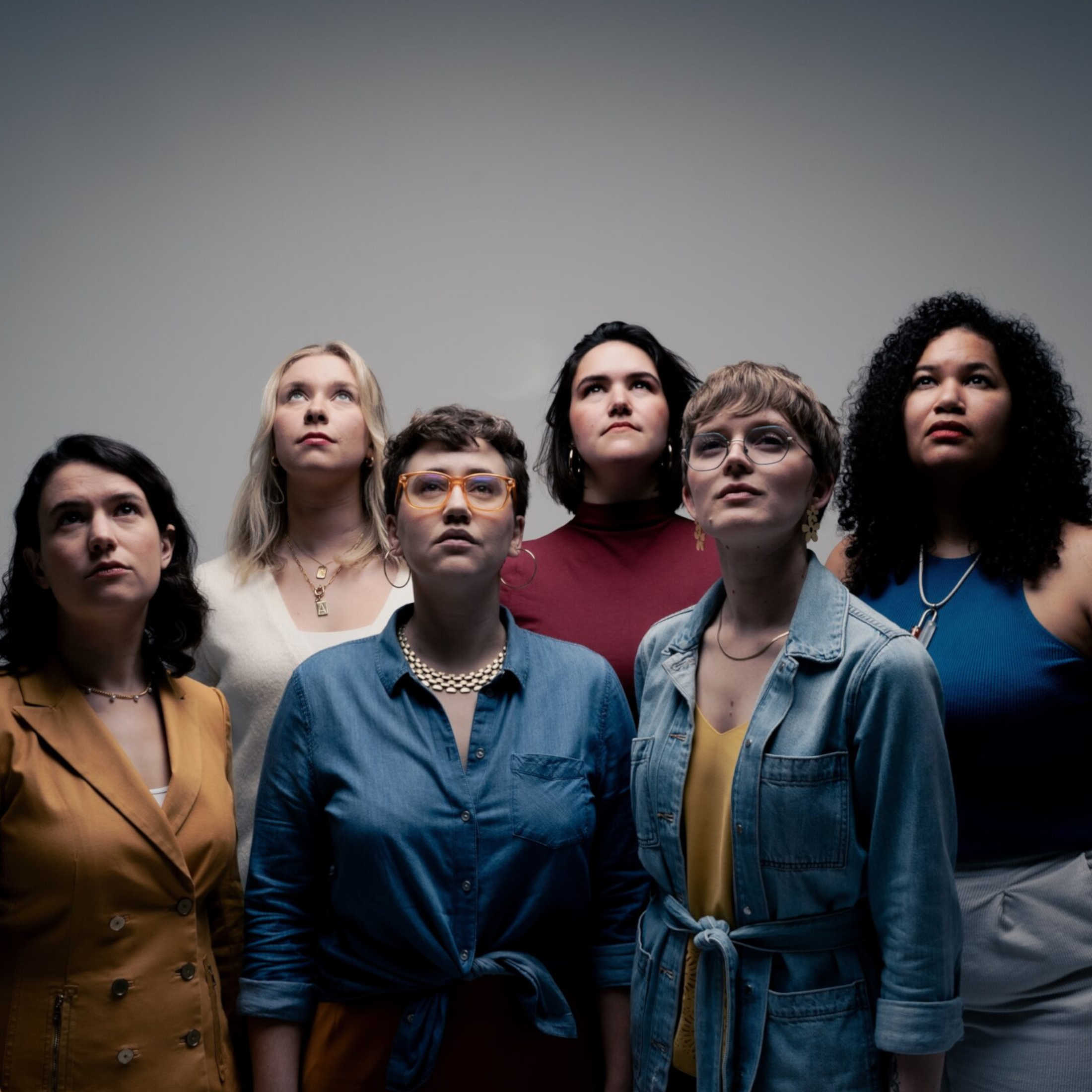 die US-amerkanischen Sängerinnen des neuen Vokalensembles Lyyra treten beim Düsseldorf Festival auf